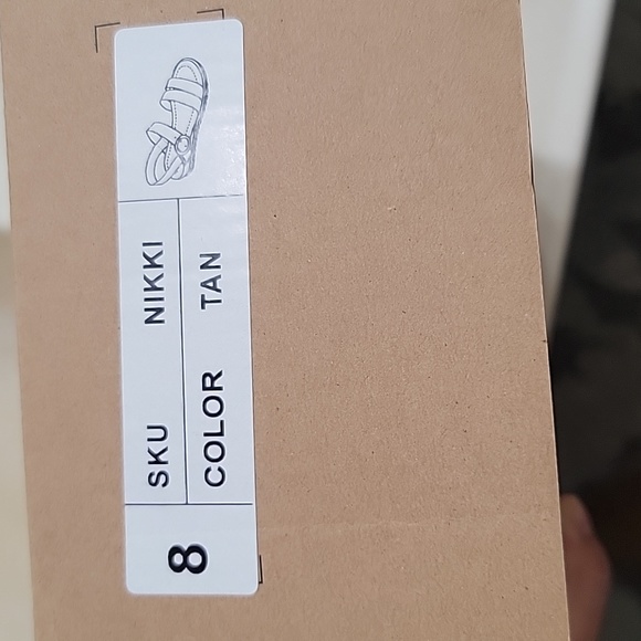 EUC Journee Collection Women's Nikki Wedge Espadrille Sandal Size 8 - Picture 10 of 10